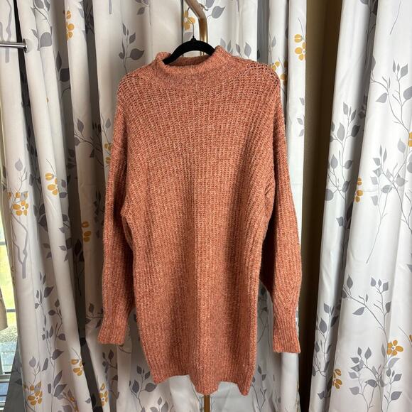 Nasty Gal Dresses & Skirts - Nasty Gal orange sweater dress sz M